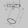 Maytoni TR187-1-5W3K-M-B