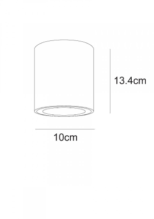 Arte Lamp A1813PF-1BK