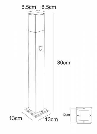 Arte Lamp A3711FN-1BK
