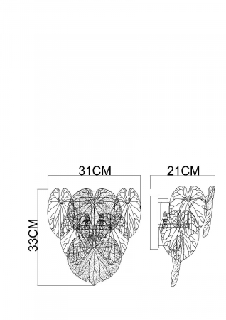 Arte Lamp A4078AP-2CC