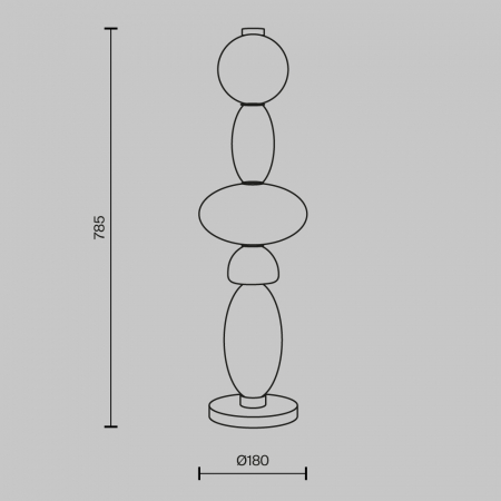 Maytoni MOD297TL-L24BS3K