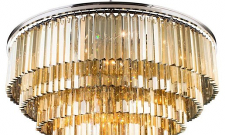 Delight Collection KR0387P-10A chrome/amber