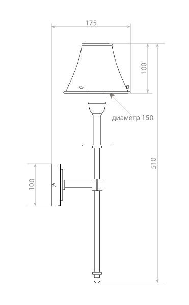 Бра Covali WL-52148/31462
