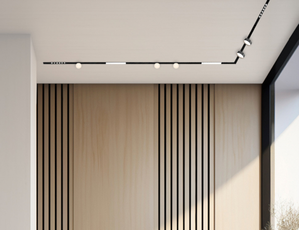 Трековый магнитный светильник Italline Atom IT012-5025 black 3000K