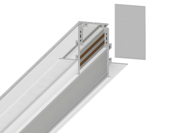 Заглушка для встраиваемого шинопровода (2шт.) Ambrella Light Magnetic GL3607
