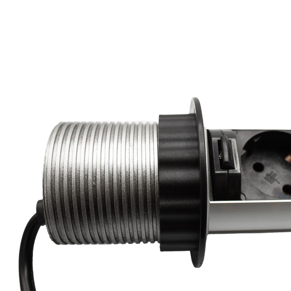 Блок розеток 105S (J) (3 секции + 2 USB) Mebax 00-00003152