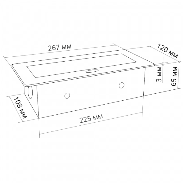 Блок розеток MX-226 (J-0) (2 секции полуавтомат 1 USB + 1 type C  с кабелем питания) Mebax 00-00002882
