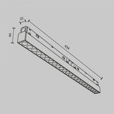 Maytoni TR031-2-24W2.7K-B