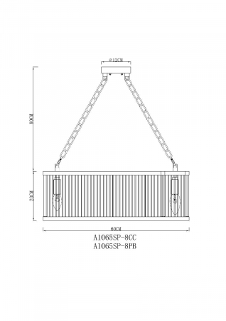Arte Lamp A1065SP-8PB