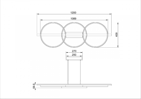 Arte Lamp A3913SP-24BK