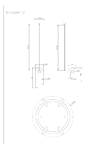 Подвесная люстра Arte Lamp Warhol A3258LM-30BK