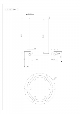 Arte Lamp A3258LM-30BK
