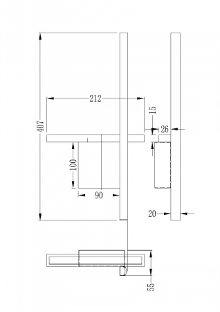 Arte Lamp A2126AP-8BK