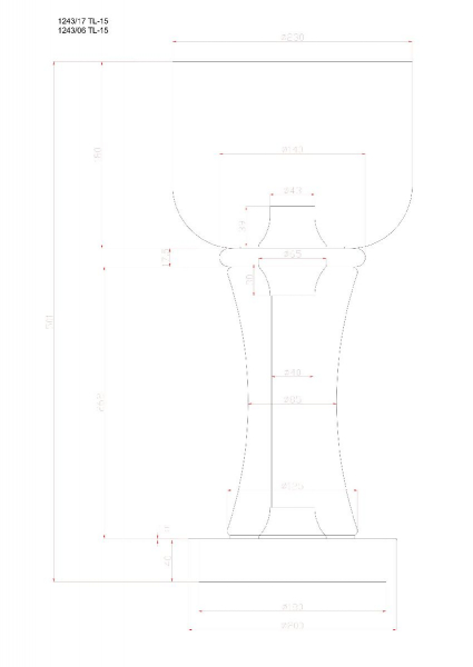 Настольная лампа Divinare Volturn 1243/17 TL-15
