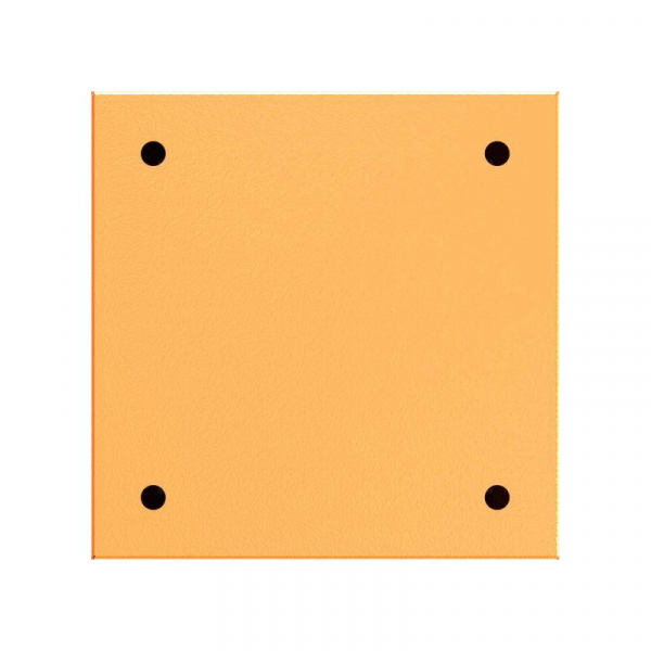 Коробка ответвительная FS 150х150х80мм 4р 450В 20А 10кв.мм нерж. контакт с гладкими стенками и клеммн. IP66 сталь. DKC FSK30410