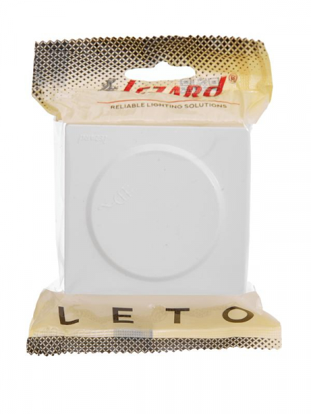 Розетка 1-м ОП LETO с заземл. с крышкой LETO ПБТ бел. LEZARD 752-0200-123B Розетка 1-м ОП LETO с заземл. с крышкой LETO ПБТ бел. LEZARD 752-0200-123B