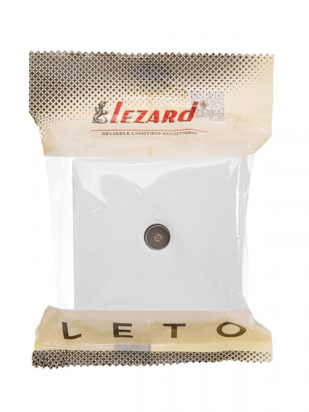 Розетка оконечная TV 1-м ОП LETO бел. LEZARD 752-0200-130 Розетка оконечная TV 1-м ОП LETO бел. LEZARD 752-0200-130