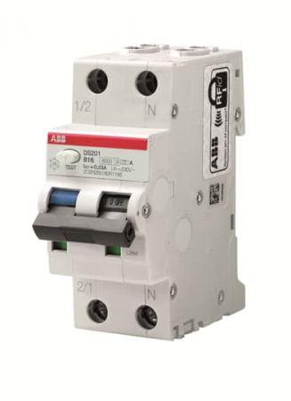 Выключатель автоматический дифференциального тока DS201 C6 AC30 6А 30мА ABB 2CSR255080R1064 Выключатель автоматический дифференциального тока DS201 C6 AC30 6А 30мА ABB 2CSR255080R1064