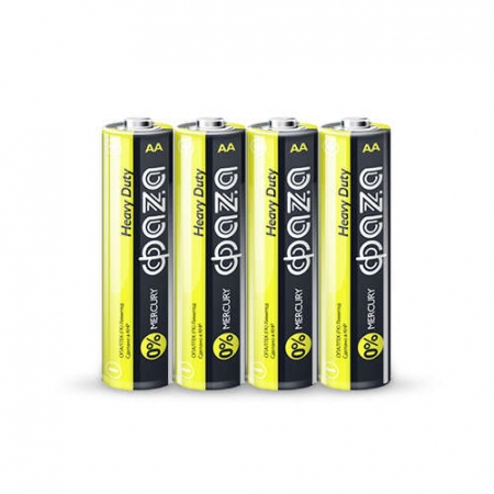 Элемент питания солевой AA/R6 1.5В Heavy Duty Shrink-4 (уп.4шт) ФАZА 5002296 Элемент питания солевой AA/R6 1.5В Heavy Duty Shrink-4 (уп.4шт) ФАZА 5002296