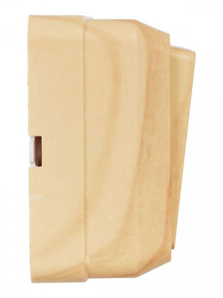 Выключатель 2-кл. ОП Октава 10А IP20 ВС20-2-1-ОС с индикацией сосна IEK EVO21-K03-10-DC