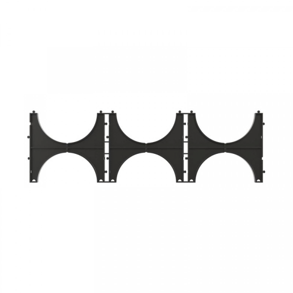 Кластер тройной для двустен. труб d110мм DKC 025113