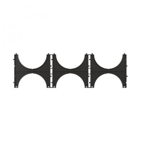 Кластер тройной для двустен. труб d110мм DKC 025113