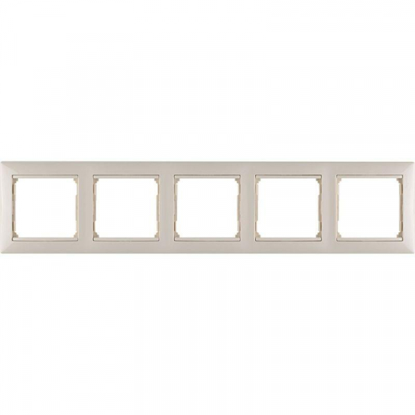 Рамка 5-м Valena горизонт. сл. кость Leg 774355