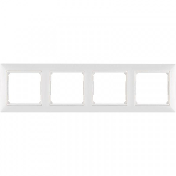 Рамка 4-м Valena горизонт. бел. Leg 774454