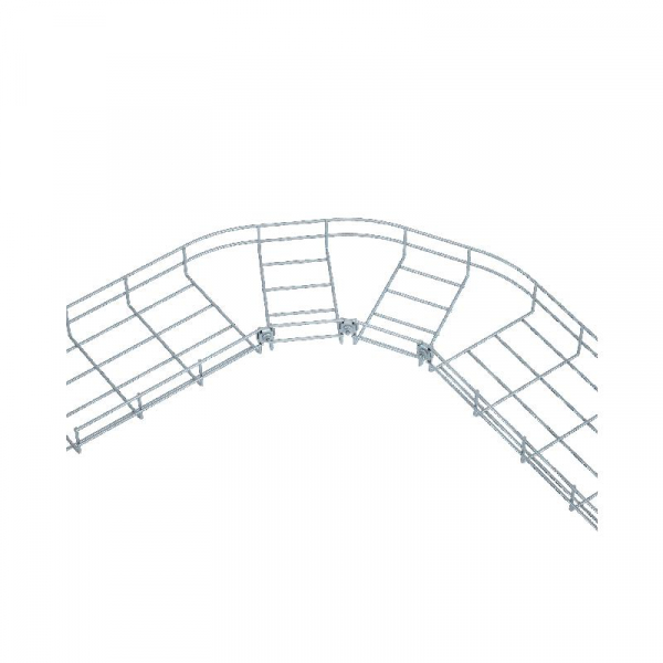 Лоток проволочный 400х100 L3000 сталь 4мм PL100-400-3000 оцинк. КМ LO1291