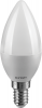 Лампа светодиодная 61 127 OLL-C37-6-230-6.5K-E14-FR 6Вт свеча 6500К холод. бел. E14 600лм 176-264В ОНЛАЙТ 61127