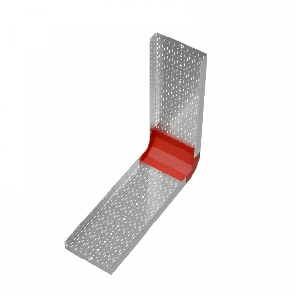 Угол для лотка вертикальный внутренний 90град. 500х100 сталь 1мм "ПЛЮС" NLplus90-100-500 КМ PL0489