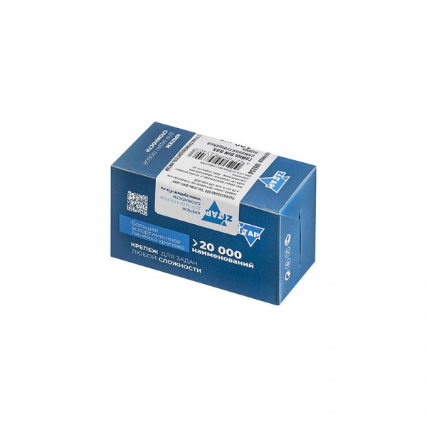 Гайка самоконтрящаяся М8 DIN 985 оцинк. (уп.100шт) Tech-Krep/Zitar 105254