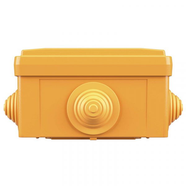 Коробка ответвительная FS 100х100х50мм 4р 450В 6А 4кв.мм с каб. вводами и клеммн. IP55 пластик. DKC FSB11404