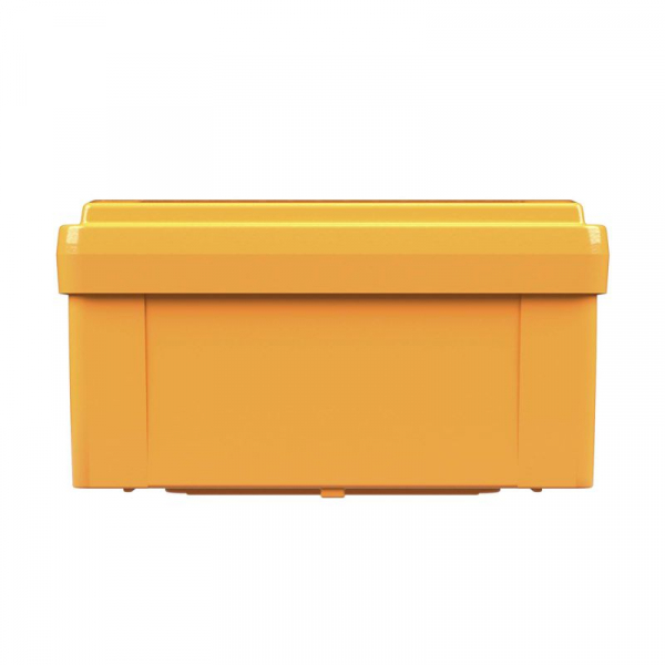 Коробка ответвительная FS 100х100х50мм 4р 450В 6А 4кв.мм с гладкими стенками и клеммн. IP56 пластик. DKC FSB10404