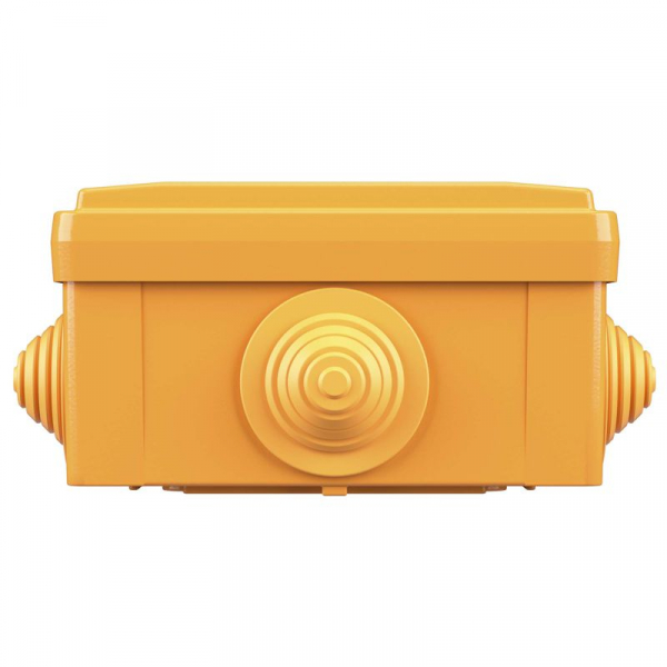 Коробка ответвительная FS 100х100х50мм 5р 450В 10А 6кв.мм с каб. вводами и клеммн. IP55 пластик. DKC FSB11506