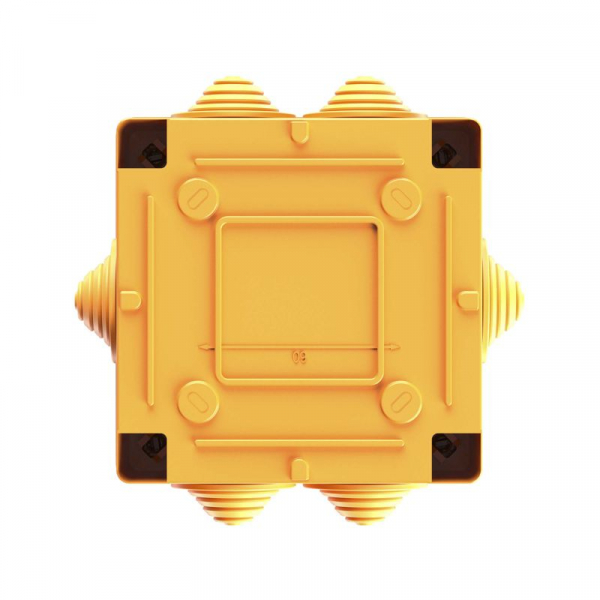 Коробка ответвительная FS 100х100х50мм 5р 450В 10А 6кв.мм с каб. вводами и клеммн. IP55 пластик. DKC FSB11506