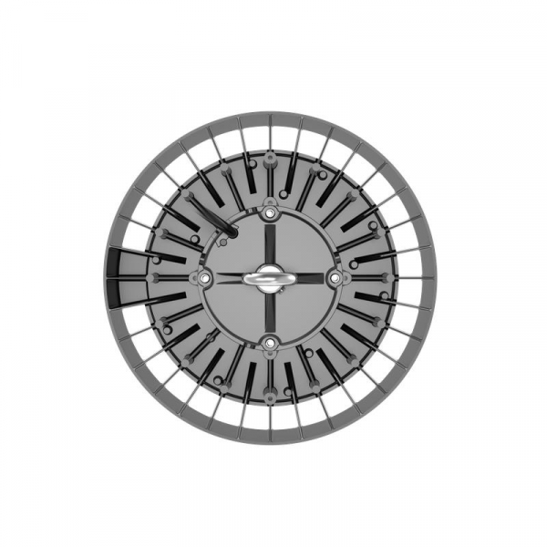 Светильник светодиодный ДСП IB 11 S 150W VW 840 BK 298х298х112мм 150Вт 4000К IP65 High Bay подвес черн. Русский Свет 16091123172