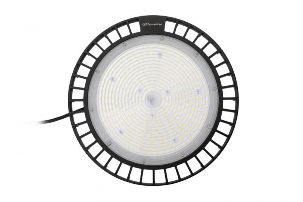 Светильник светодиодный ДСП IB 11 S 200W M 850 BK 353х353х161мм 200Вт 5000К IP65 High Bay подвесной черн. Русский Свет 16091124349