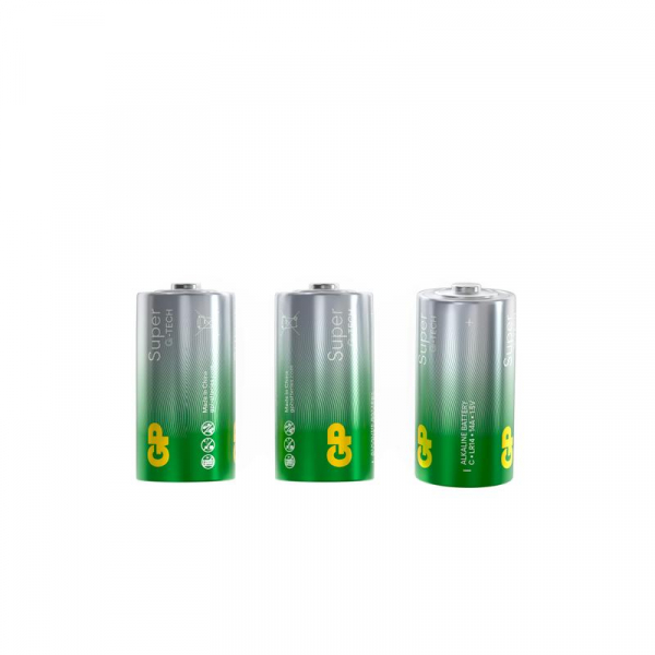 Элемент питания алкалиновый C/LR14 1.5В Super Alkaline G-Tech 14AA21-2CRSBC2 20/160 (блист.2шт) GP 1226