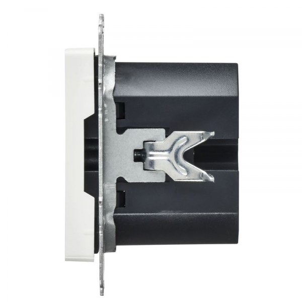 Розетка СП BRITE USB C 65Вт высокоскор. заряд. РЮ12-1-БрАБ арктич. бел. IEK BR-U13-065-K91