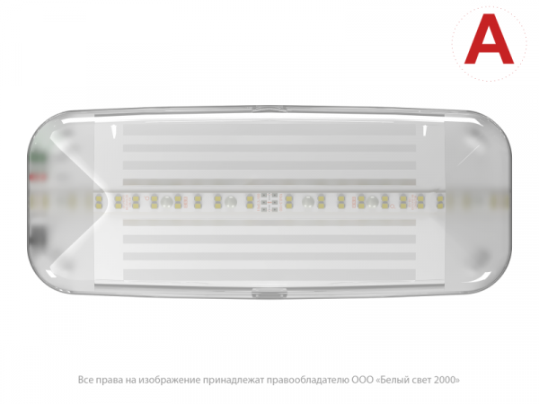 Светильник аварийный BS-JUNIOR-51-L1-INEXI2 автономный Белый Свет a16783