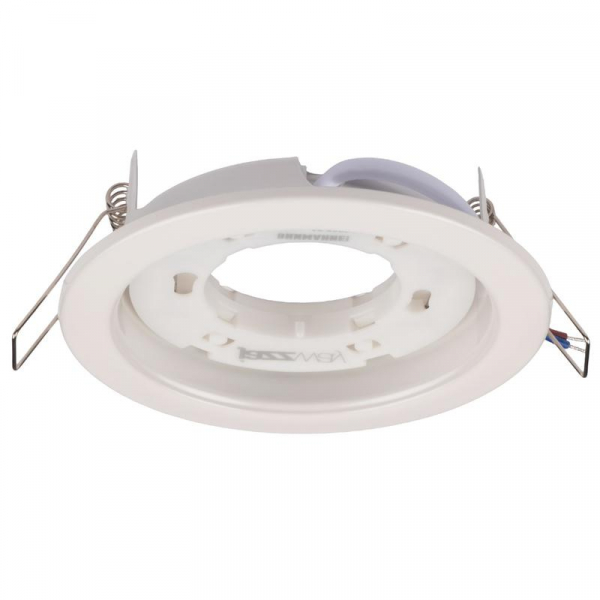 Светильник PGX53 10639.1 106х39мм под лампу GX53 до 20Вт встраив. бел. (пакет) JazzWay 5067080