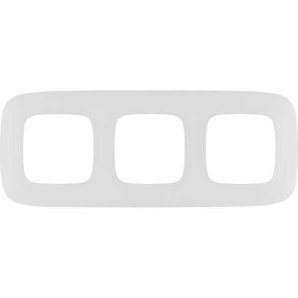 Рамка 3-м Valena Allure универсальная бел. Leg 754303