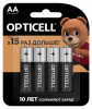 Элемент питания алкалиновый AA/LR6 (блист.4шт) Basic Opticell 5051001/6051001