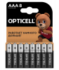 Элемент питания алкалиновый AAA/LR03 (блист.8шт) Basic Opticell 5051009/6051009