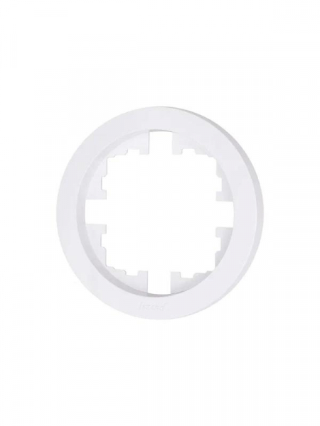 Рамка 1-м OSEN горизонт. круглая бел. LEZARD 744-0200-146