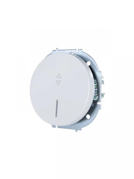 Выключатель проходной 1-кл. СП OSEN 10А IP20 с подсветкой механизм бел. LEZARD 743-0288-114