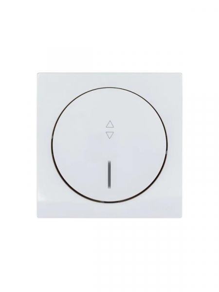 Выключатель проходной 1-кл. СП OSEN 10А IP20 с подсветкой механизм бел. LEZARD 743-0288-114