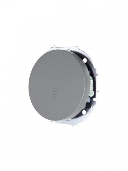 Выключатель проходной 1-кл. СП OSEN 10А IP20 механизм сер. матов. LEZARD 743-7488-105