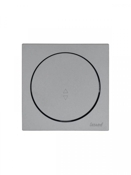 Выключатель проходной 1-кл. СП OSEN 10А IP20 механизм сер. матов. LEZARD 743-7488-105